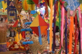 Movimentação na Ladeira Porto Geral - Festas Juninas
