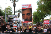 Rally calling for the release of all hostages as Israel marks 600 days since they were kidnapped