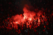 Partida entre Flamengo e Deportivo Táchira válida pelo Copa Libertadores 2025.