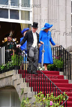 King visits Scotland for Holyrood Week
