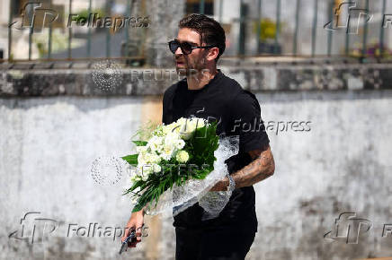 Wake for Liverpool's Portuguese soccer player Diogo Jota, who died in a car crash near Zamora, Spain