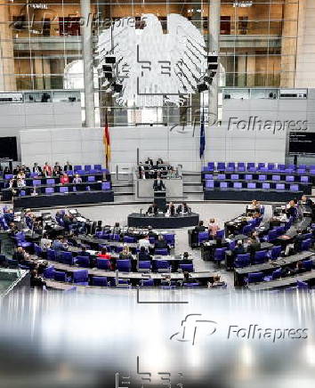 Plenary session of the German Bundestag in Berlin