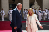 Italian Prime Minister Giorgia Meloni meets Austrian Chancellor Christian Stocker in Rome