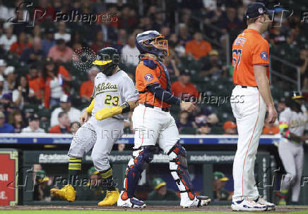 MLB: Athletics at Houston Astros