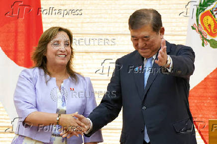 Peruvian President Boluarte visits Tokyo