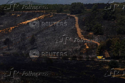 Wildfire in Congosta