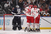 NCAA Hockey: Frozen Four-Semifinals-Game Two-Boston University vs Penn State