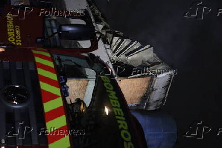 Incêndio na PUC-PR em Curitiba