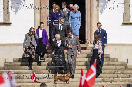 Denmark's Queen Margrethe celebrates 85th birthday at Fredensborg Castle