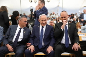 Netanyahu attends ceremony ahead of Remembrance Day for fallen Israeli soldiers