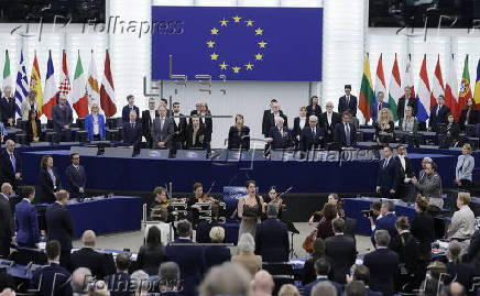 EU Parliament marks the 80th anniversary of the end of WWII in Europe