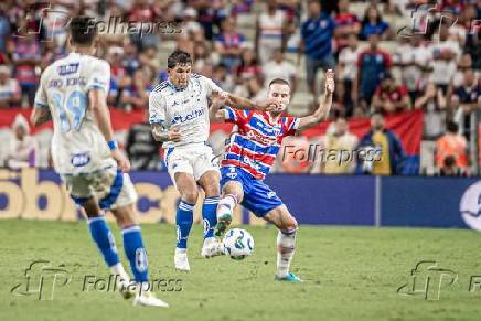 FORTALEZA, CE, 25.05.2025-BRASILEIRO SERIE A-FORTALEZA (CE) X CRUZEIRO (MG):