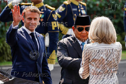 French President Macron visits Indonesia