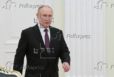 President Vladimir Putin meets Tajik Upper House Speaker Rustam Emomali