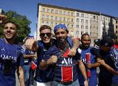 Champions League - Final - Paris St Germain and Inter Milan fans gather in Munich