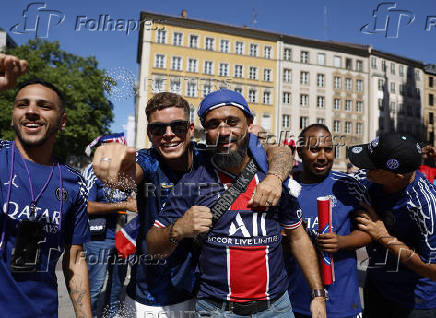 Champions League - Final - Paris St Germain and Inter Milan fans gather in Munich