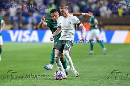 Partida entre Palmeiras e Chelsea pelo Mundial de Clubes da FIFA
