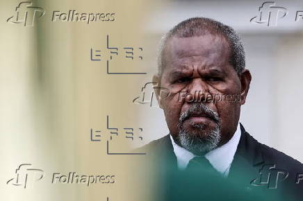Papua New Guinea's Governor General Bob Dadae visits Berlin