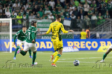 Partida entre Palmeiras e Mirassol pelo Campeonato Brasileiro