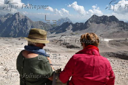 Climate change affects Zugspitze, Germany’s largest glacier