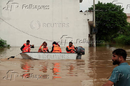 Water levels rise as monsoon rains hit Sialkot