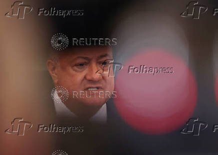 Austrian Chancellor Stocker attends a press conference in Vienna