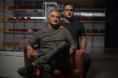 Fabio Hering, diretor-presidente da Cia.Hering, e seu filho Thiago Hering