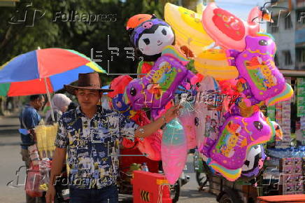 Eid Al Fitr holiday in Banda Aceh, Indonesia