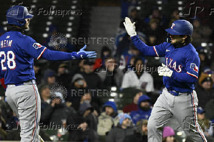 MLB: Texas Rangers at Chicago Cubs