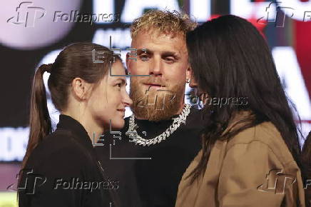 Boxers Katie Taylor vs. Amanda Serrano 3 kickoff press conference