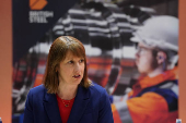 Rachel Reeves visits British Steel site in Scunthorpe