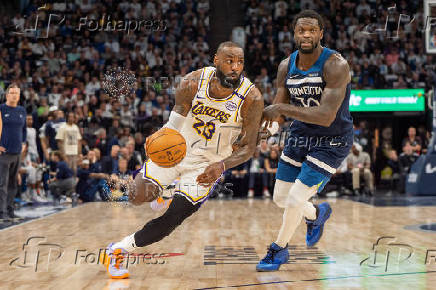 NBA: Playoffs-Los Angeles Lakers at Minnesota Timberwolves