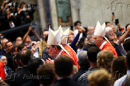 Conclave to elect the new pope, at the Vatican