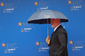 European Political Community Summit at Skanderbeg square in Tirana