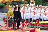 French President Macron visits Vietnam