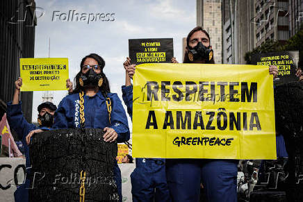 Manifestação pelo Clima Av. Paulista