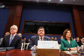 House Oversight Committee hearing with U.S. governors about state policies regarding undocumented migrants, in Washington