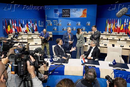 Dutch Prime Minister Schoof meets NATO Secretary General Rutte ahead of NATO summit