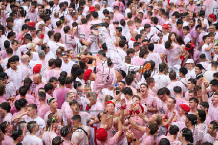 Todo listo para el comienzo de los Sanfermines