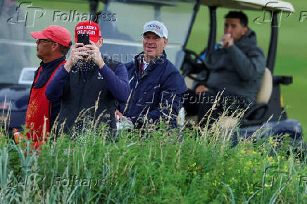 U.S. President Trump visits Scotland