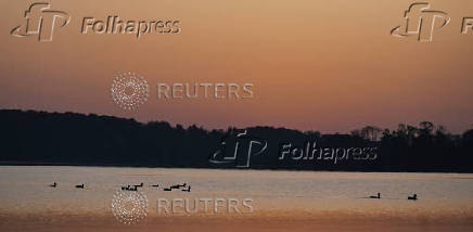 Sunrise at Lake Chiemsee