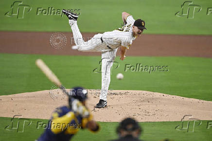 MLB: Milwaukee Brewers at San Diego Padres
