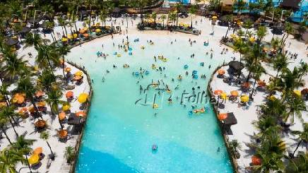 Parque aquático Thermas dos Laranjais