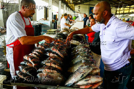 Santa Feira do Peixe no Ceagesp
