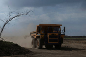 Iron ore mining in the Kirovohrad region