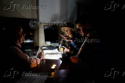 FILE PHOTO: Power outage in Ronda