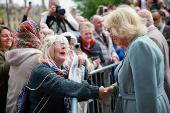 Britain's King Charles and Queen Camilla visit Bradford