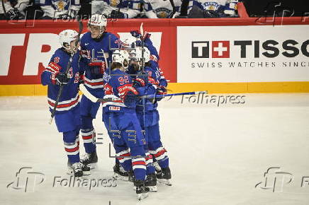 2025 IIHF Ice Hockey World Championship quarter-finals - USA vs Finland