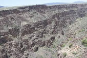Ponte do desfiladeiro do rio grande em taos - novo méxico.