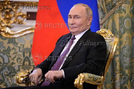 Russia's President Putin meets Yemen's presidential council chief Al-Alimi in Moscow